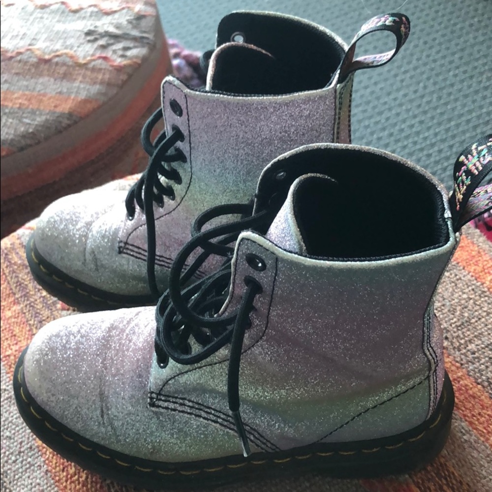 Glitter Doc Martens